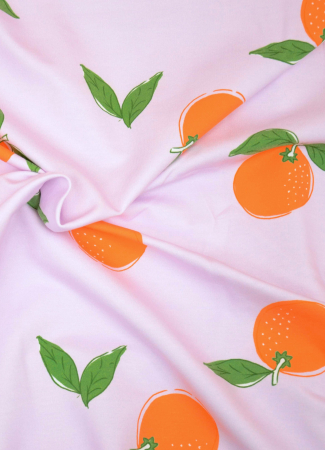 Hilco - French Terry . Mandarinen